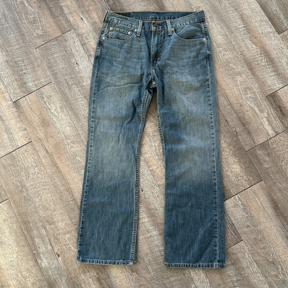 Levi's Distressed 527 Y2K Bootcut Jeans 32x30 faded Vintage Western fits 32x29.5